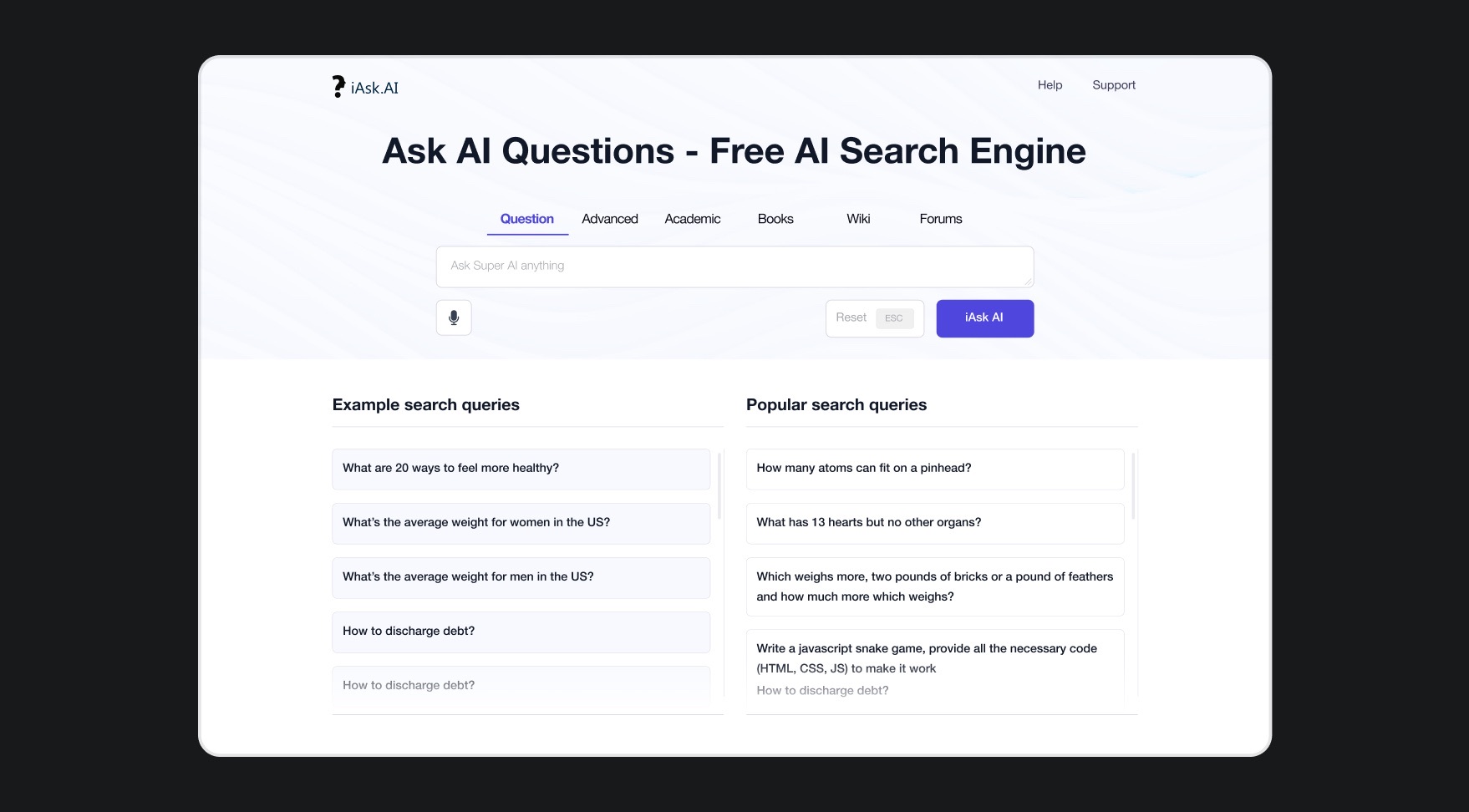 Home – Search