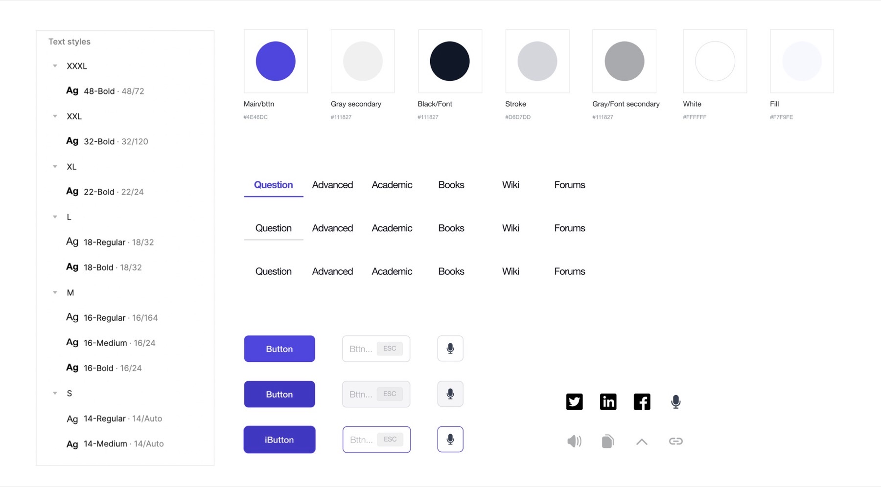 Ask AI — ui kit
