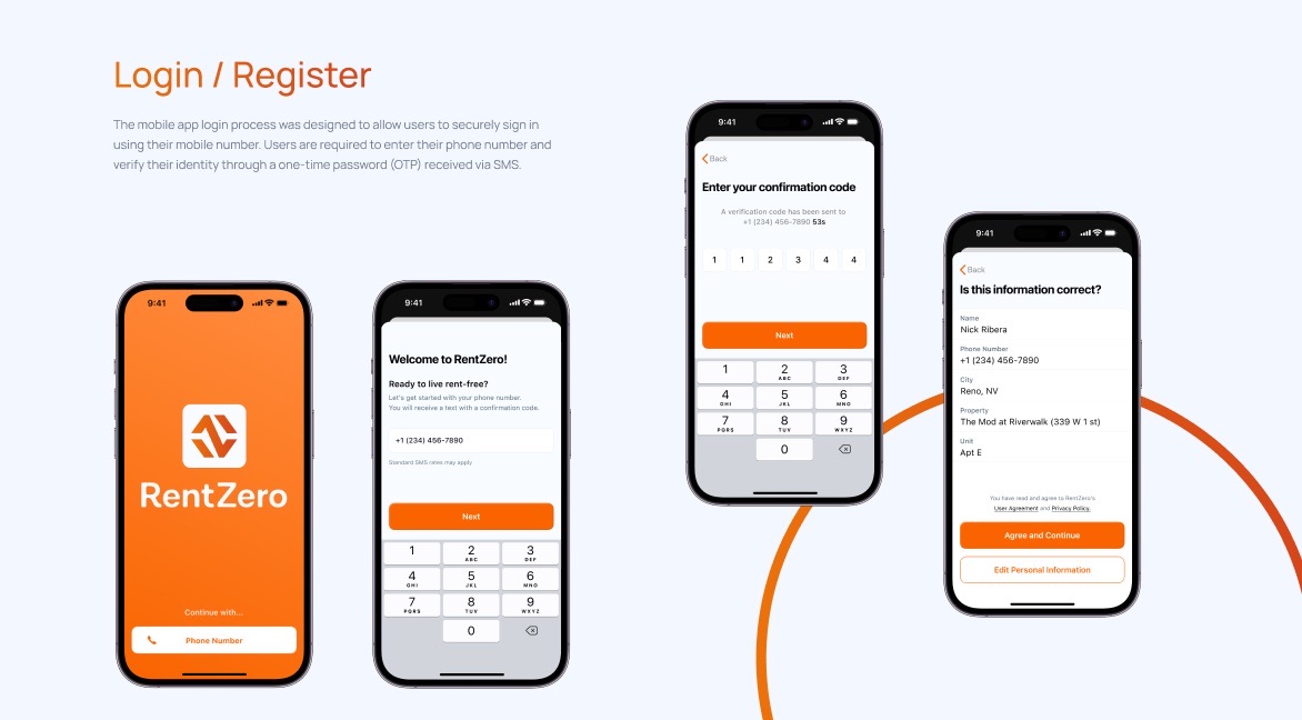 Login / Register